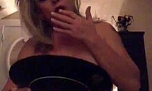 does stephanie clover shemale jerk off and lick her cum?