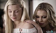 Busty Milf Shares Cock With Bisexual Stepdaughter