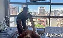 Massage on blonde luxx feels so arousing