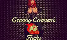 granny claus gets christmas lick and fuck in lingerie 😘