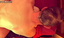 granny claus gets christmas lick and fuck in lingerie 😘