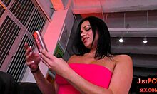 Curvy pov babe masturbates before blowjob and fucking