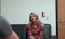 Blonde Teen Carrie B In Pov Casting Interview