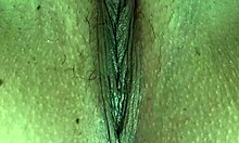 Sexy Colombian puta has 2 back-to-back orgasms in the living room!