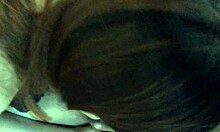 in redfantasies series, wife teases with cowgirl and eats cum