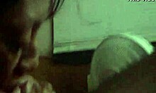 Cheating on girlfriend with a cougar, black ebony cum