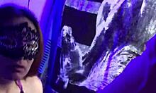 Redhead Latina Sucks Monster Cock on Desk, Fingers Ass in One-on-One Session