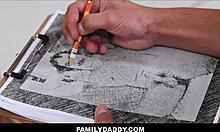 Does cute twink stepson want stepdad's cock in his ass?