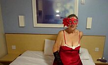 Merry Christmas with Screaming Fingering and Dildo Play