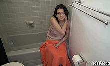 riley jean gets caught by stepbro for being too horny