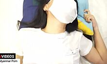 Cute asian teacher gives intimate sex education lessons