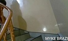 michely beatyz goes to hotel for oral service in lingerie