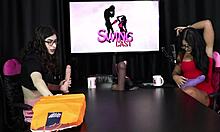 i demonstrate my blowjob on toy dick as yumi trap transsexual