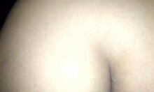 Amateur shemale enjoys creampie in hotel room