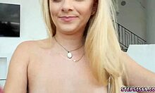 In this emo teen casting, she fights for affection in a hardcore threesome POV