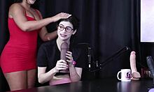 i demonstrate my blowjob on toy dick as yumi trap transsexual