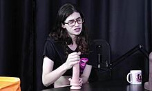 i demonstrate my blowjob on toy dick as yumi trap transsexual