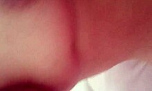 Pretty Girl Orgasms Bent Over Masturbating