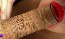 Gentle Blowjob Close-Up POV Creampie Fantasy