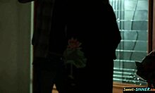 Bigass cougar deepthroating and riding young guy!