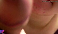 Gentle Blowjob Close-Up POV Creampie Fantasy