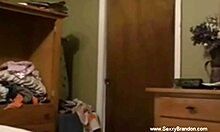 She fingers her pussy while feeling horny and enjoying it