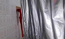 taking a bath with latina stepdaughters in rough anal