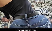 Pov Stepsister Fucked By Pervy Stepbro In Creampie