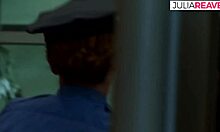 Policeman wants to arrest us but we fuck him