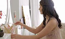 Beauty screams for her first ASS FUCK in the contest!