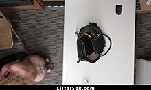 Suspect caught with jewelry in her bra gets punished by police with hardcore riding and monster cock