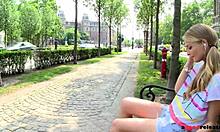 watch cayenne klein's tight pussy get stretched by his thick dick in doggystyle