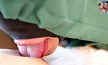 Amateur cosplay maid in bedroom and bathroom costumes