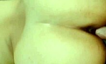 husband fucks doggystyle creampie