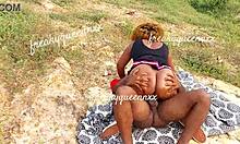 Ever tried outdoor sex on a hike with a big black cock?