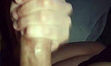 Wife Jerks Off Friend To Creampie On Mother-In-Law's Bed