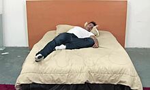 colombian couple gets caught having oral sex by their maid, who joins the threesome