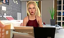 i lost summer to blonde hentai babe