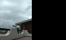 Me and Lunna Vaz Snuck to the Balcony During a Party. We Had Wild Sex While It Went On