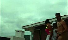 Me and Lunna Vaz Snuck to the Balcony During a Party. We Had Wild Sex While It Went On