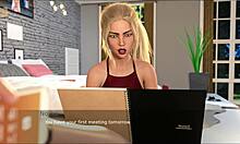 i lost summer to blonde hentai babe