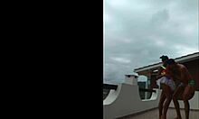 Me and Lunna Vaz Snuck to the Balcony During a Party. We Had Wild Sex While It Went On