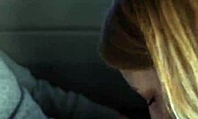 Wife Caught Giving Sloppy Blowjob In Car