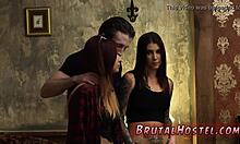 I, old british man, excited young tourists with teen anal and bondage