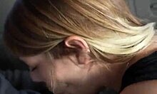 Wife Caught Giving Sloppy Blowjob In Car