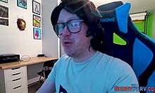 amateur rides and sucks nerds cock first time