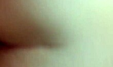 Doggy style dildo fucks wife's pussy hard