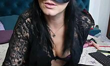 Tall Goddess Shakes Ass in Lingerie, Wanting Cum on Huge Feet