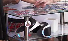 Three Girls Solve Puzzle Together