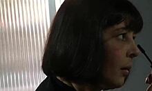 My chubby wife strips in lingerie for our music video performance.